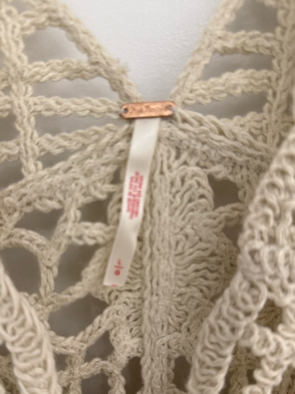 New Free People Kinsley Crochet Mini Dress Summertime Sunset Walks on the  Beach - Picture 6 of 8